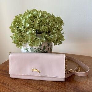 NWT Longchamp Honore 404 Wallet on Chain Crossbody Powder Pink